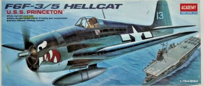 F6F-3/5 Hellcat Academy No. 2224 Maßstab 1:72 Scale 1/72