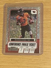 Brandin Cooks 2021 Contenders Draft Conference Finals Ticket /99 Saints Texans