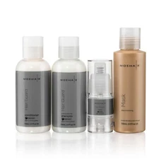 MOEHAIR Travel Pack of Hair Guard Shampoo, Conditioner, Hair Serum and Mask
