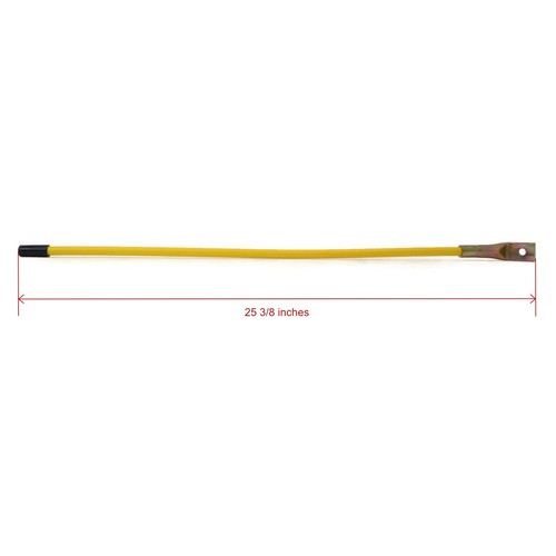 (Pack of 2) Buyers Products 26" Yellow Plow Blade Guides for JThomas