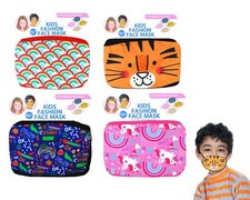 Kids Reusable Face Mask Fun Design Back To School Face Covering Washable
