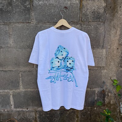 【STUSSY】 Melted T-Shirt White s-l400.jpg