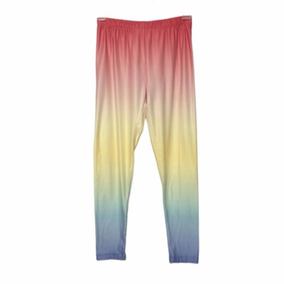 Epic Threads Girls XL Multi Color Ombré Leggings NWOT