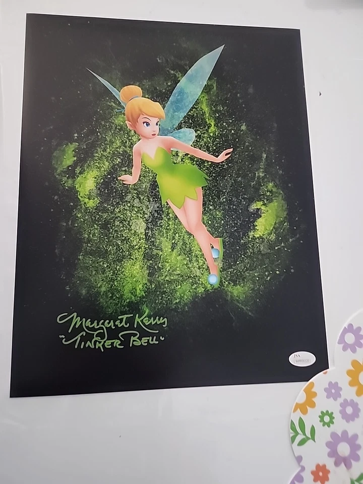 Impresión de artista Disney - MARGARET Kerry - Tinker Bell Laugh firmada por JSA Foto 4 de 4