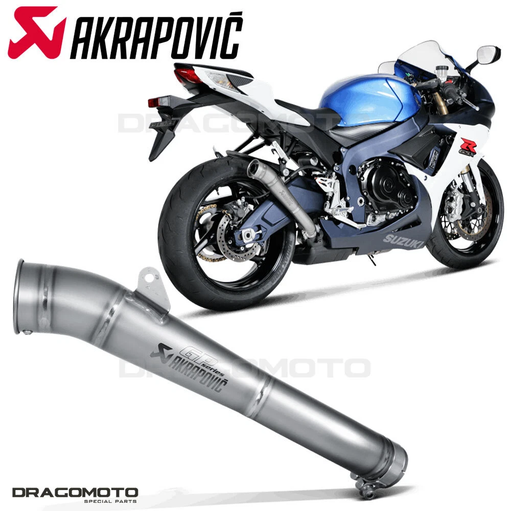 SUZUKI GSX R 600 750 2011 2017 Exhaust AKRAPOVIC Titanium RC SM S6S02T