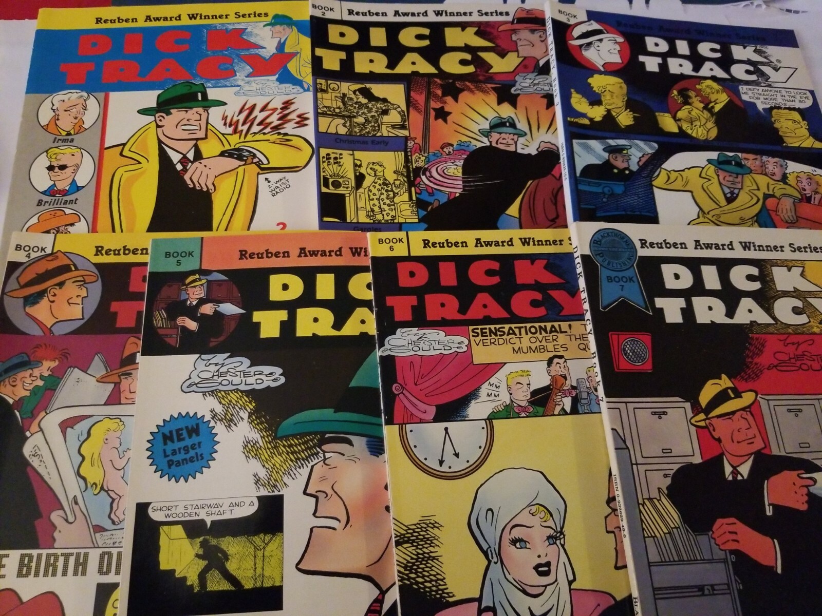 DICK TRACY BLACKTHORNE PUBLISHING 7 BOOKS comics #'s 2, 3, 4, 5, 6, 7  plus more | eBay
