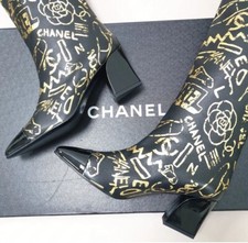 CHANEL Over the Knee Boots for Women for sale - eBay CHANEL Over the Knee Boots for Women for sale - eBay