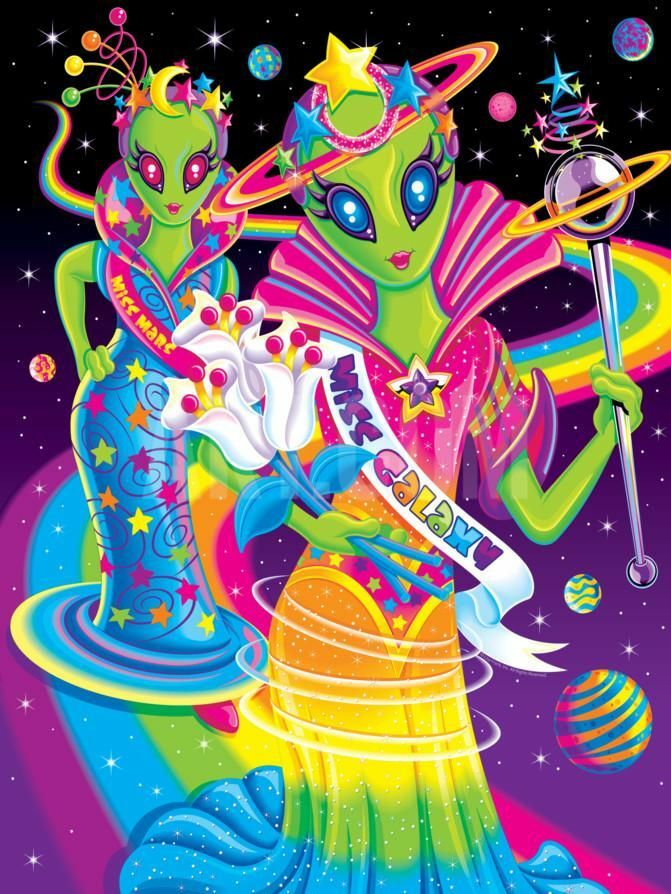 Colorful Alien Art