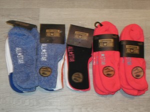 converse all star no show socks