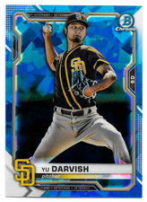 2021 Bowman Chrome Sapphire YU DARVISH Veteran Base #16