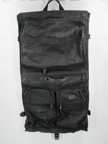 TUMI Travel Heavy Canvas Garment Bag Black 