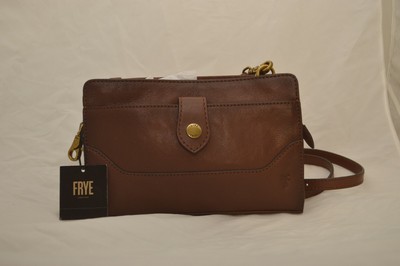 frye lucy crossbody cognac