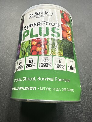 Dr. Schulze s SuperFood Plus | Vitamin and Mineral Herbal Concentrate | 8/25