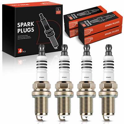 4x Iridium & Platinum Spark Plugs for Mitsubishi Lancer 2008-2010 L4 2.0L FR6EI