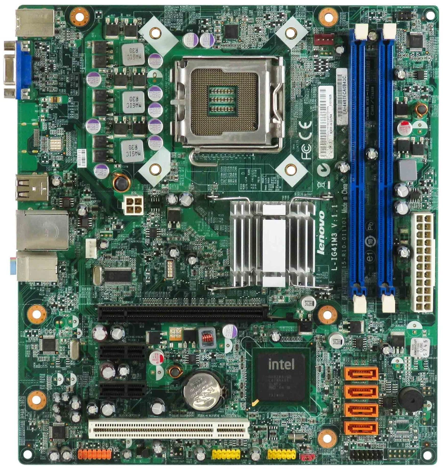 Lenovo L-IG41M Motherboard 71Y6942 S.775 DDR2 PCI Pcie Intel G41 Thinkcentre - Image 2 of 2