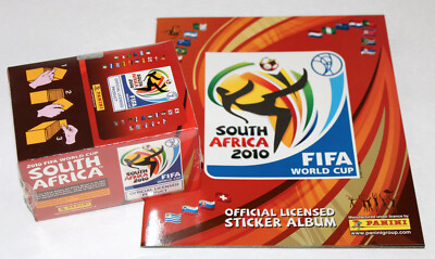 100 Panini FIFA World Cup South Africa 2010 Official Sticker Album