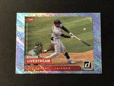 2021 Donruss Livestream Luis Robert Silver Rapture Holo Parrallel- Whitesox 