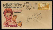 Philip Morris Lucille Ball I Love Lucy 1951 aparece en sobre de coleccionista OP503