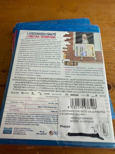 Blu-ray SIGILLATO - Centenario che saltò dalla finestra e scomparve - Foto 2 di 2