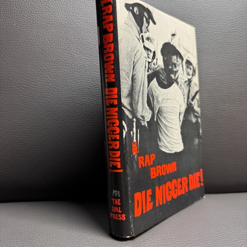 H. Rap Brown Die Nigger Die! 1969 1st edition 1st Printing HC/DJ Jamil Al-Amin - Picture 2 of 5