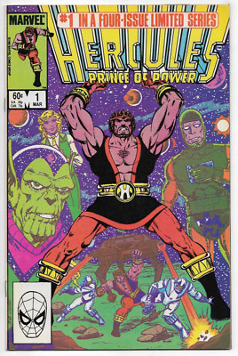 Hercules Prince Of Power #1 Marvel Comics Layton Parker 1984 FN/VFN