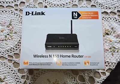 D-Link 150 150 Mbps 4-Port 100 Mbps Funk Router (DIR-600)