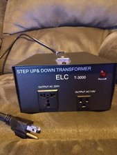 ELC T3000 3000W Step Up, Step Down Voltage Converter/Transformer