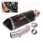 Slip on Muffler Exhaust Mid Tail Pipe Modified for DUKE 390 RC390 125 2021-2022