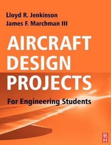 Aircraft Design Projects For Engineering Students Jenkinson Marchman Paperback