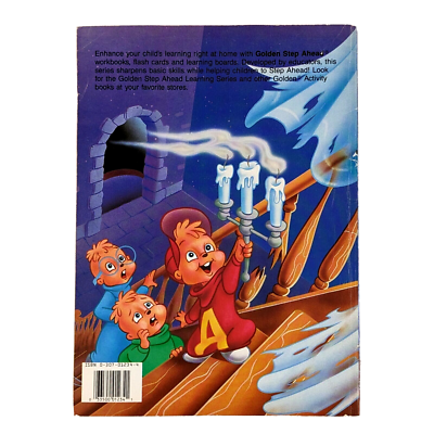 Alvin and the Chipmunks Coloring Book Golden Sockless Monster 1234