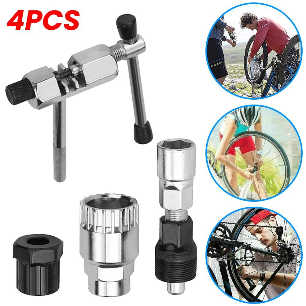 Fahrrad Kassette Werkzeug Set - Zahnkranzabzieher & Kettenpeitsche Für Shimano