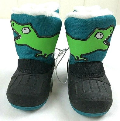 dinosaur winter boots