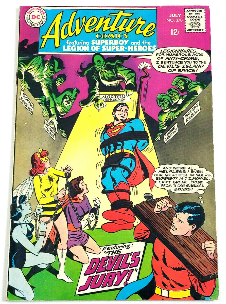 ADVENTURE COMICS # 370 - (1968) - DC COMICS 1ST APPEARANCE OF MORDRU | eBay