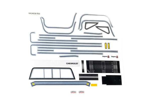 Traxxas 9898 - TRX-4MT Chevrolet K10 Body Decals