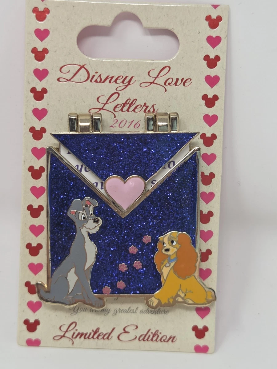Lady & the Tramp Valentine's Day Contemporary Disney Pins, Patches