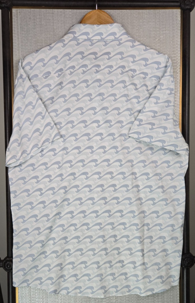 FAHERTY Mens Large Ocean Waves Performance Supima… - image 4