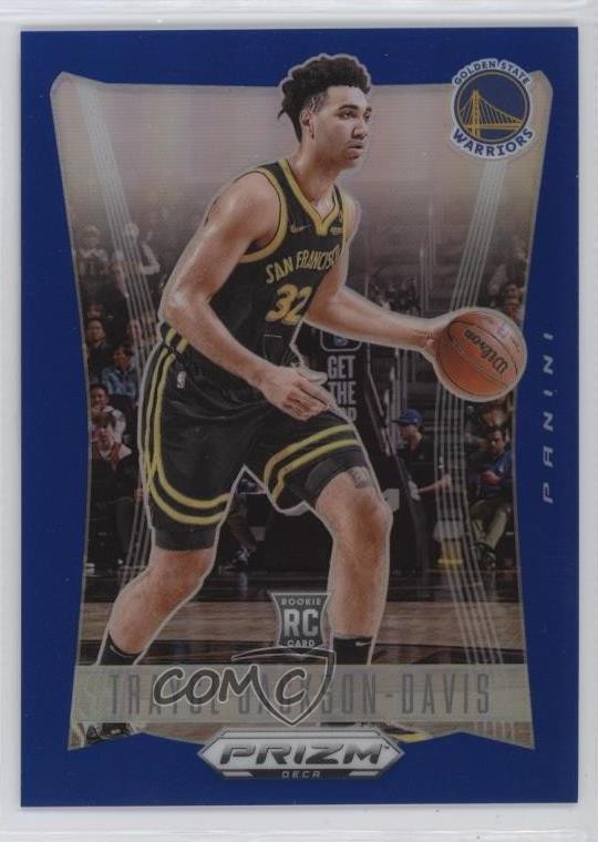 2023-24 Panini Prizm Deca Blue Prizm 133/149 Trayce Jackson-Davis #239 1d0h