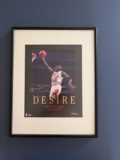 1995 Upper Deck Michael Jordan Desire /5000 Lithograph Limited Edition Framed