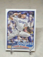 2024 Topps Update- Tyler Glasgow 1989 Topps Baseball #89US-1 DODGERS 