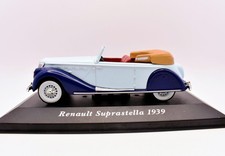 Vintage Renault Suprastella Diecast Car Model 1:43 Blue