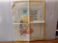 Children Learn What They Live Unfinished Cross Stitch Kit Fabric Pattern Thread