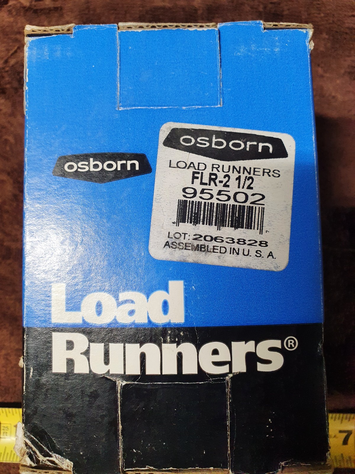 Osborn Load Runners FLR-2½ Idler Roller Assembly 1" shaft – Model 95502 – NEW