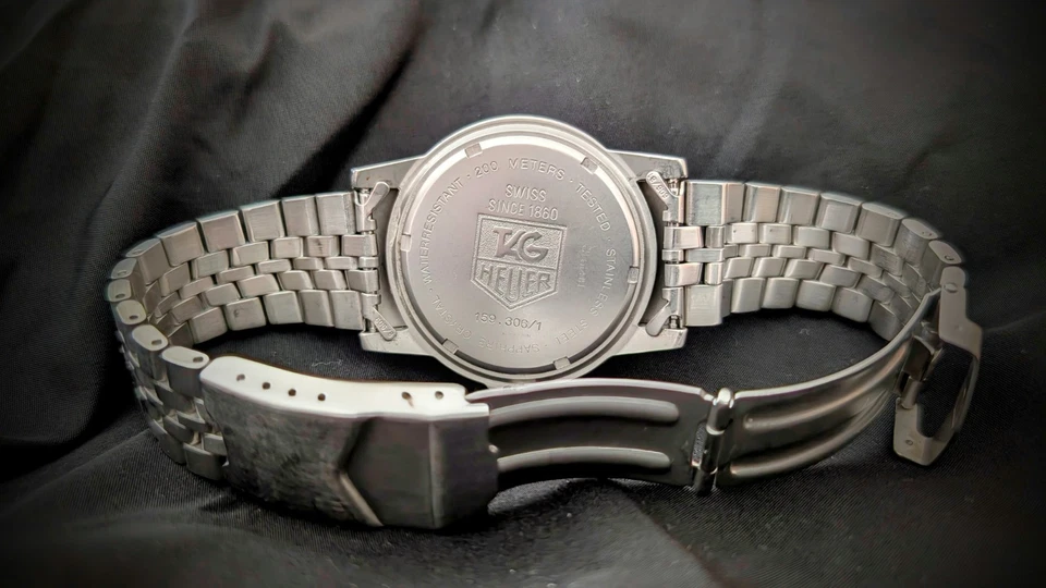 TAG HEUER 1500 GMT ⌚ Rare Vintage Men's Watch 40mm Stainless Steel - SERVICED ✅ - Image 3 of 4