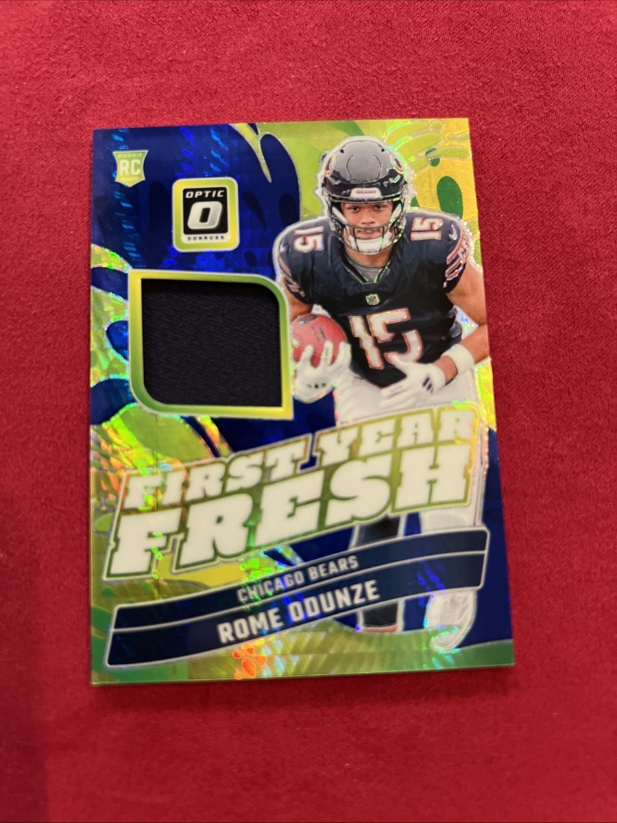 2024 Panini Optic - Rome Odunze First Year Fresh Patch #FYF-RDE