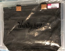 Thirty One Wander Tote In City Charcoal - Gray Canvas Bag - No Phrase