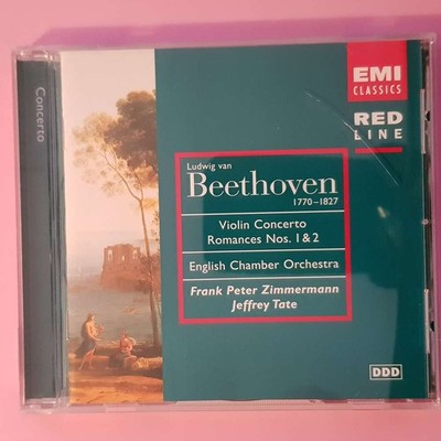 ENGLISH CHAMBER ORCHESTRA beethoven violin concerto 1&2 NM/EX (CD Album)