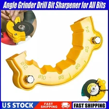 Drill Bit Sharpener Grinding Attachment Angle Grinder Sharpener for All Bits