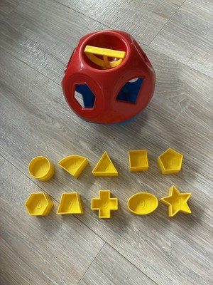 Tupperware Shape O Ball Toy, 10 Shapes, Complete Set