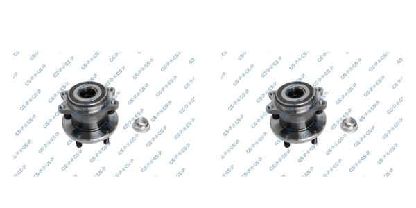 GSP 2X Radnabe Radlagersatz Hinten FüR Subaru Legacy IV Station Wagon Outback-image