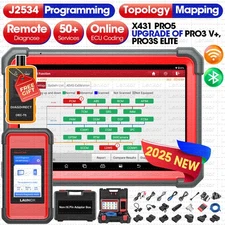 2025 LAUNCH X431 PRO 5 PAD V+ Car Diagnostic Scanner Tool Programming Key Coding